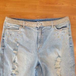 Beaded Jeans